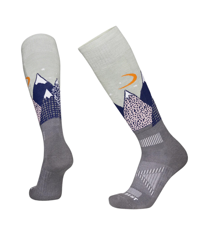 Le Bent Snowy Mountains Snow Sock Kids