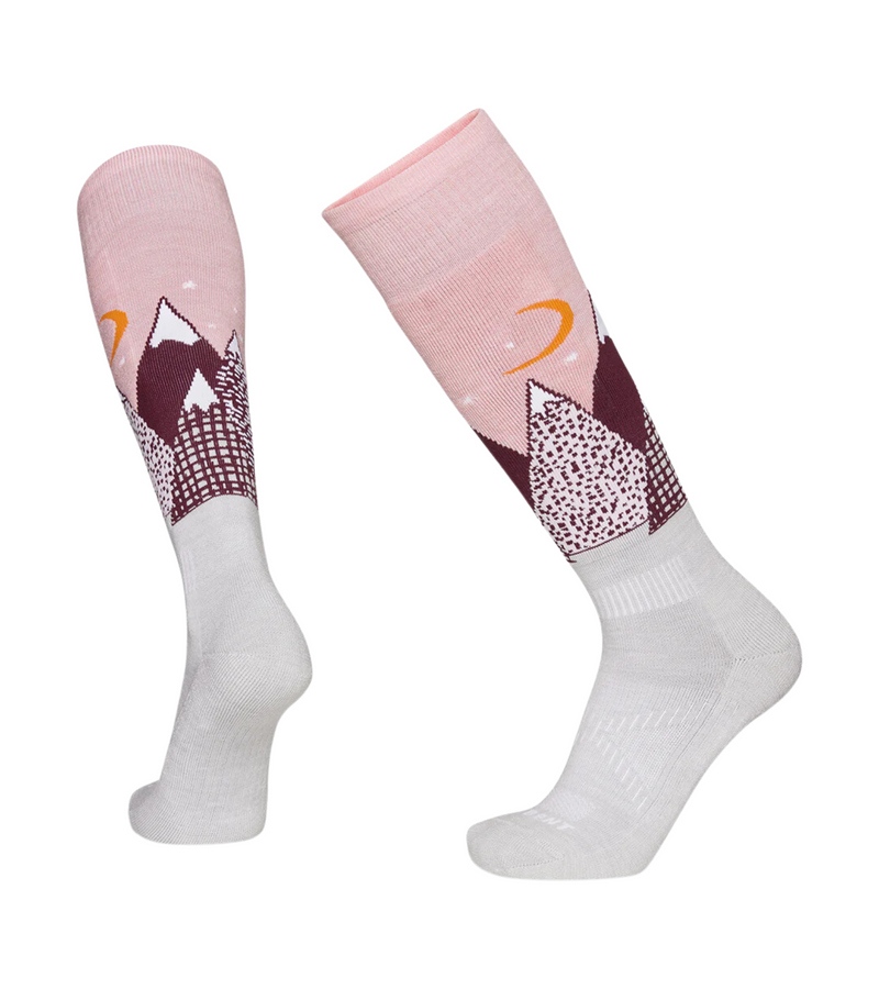 Le Bent Snowy Mountains Snow Sock Kids