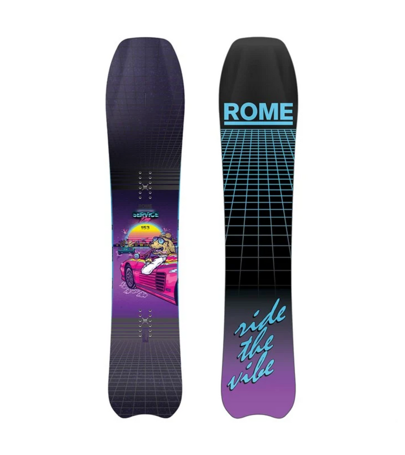 Rome Service Dog Snowboard 2025