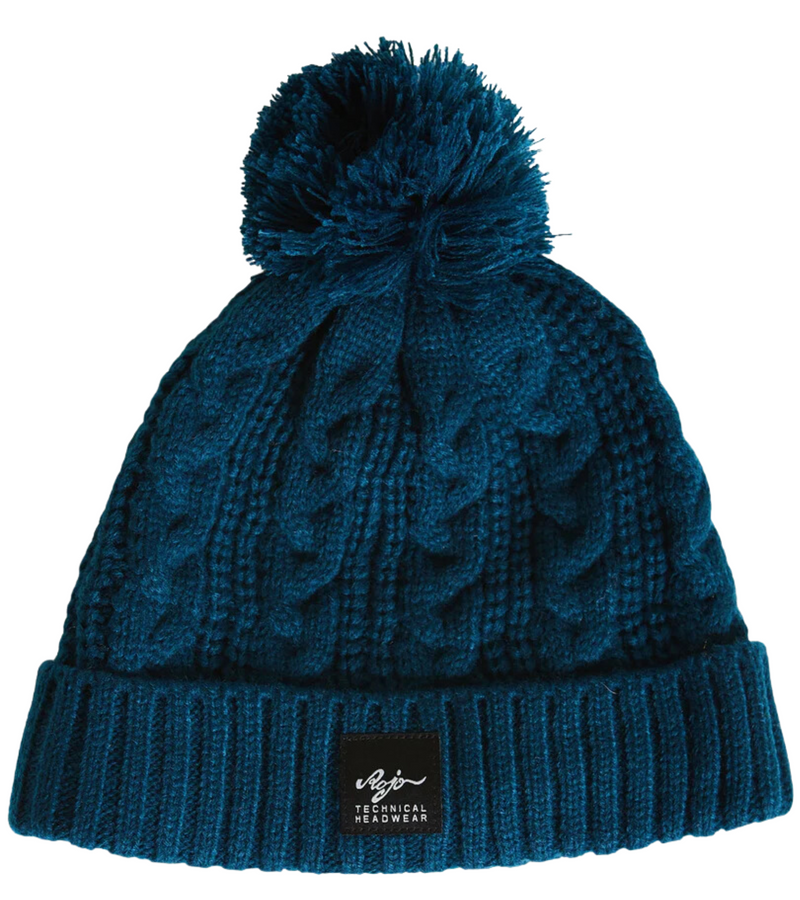 Rojo Turn Up Cable Beanie